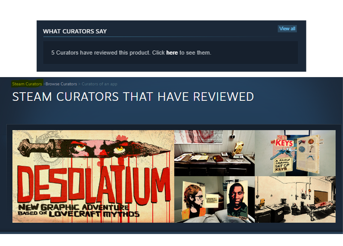 Curator Connect Steam